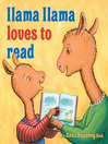 Cover image for Llama Llama Loves to Read